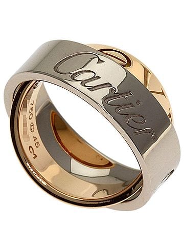 Cartier Cartier Secret Love #45 Ring, 18K White Gold/18KPG, Women's. (view 1)