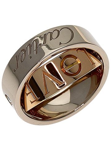 Cartier Cartier Secret Love #45 Ring, 18K White Gold/18KPG, Women's. (view 2)