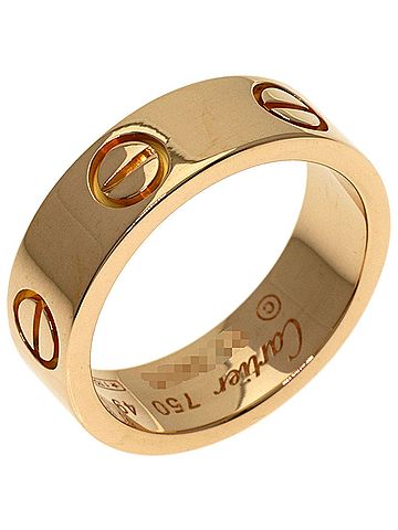 Cartier Cartier Love Ring #49, 18K Pink Gold, Women's (view 2)