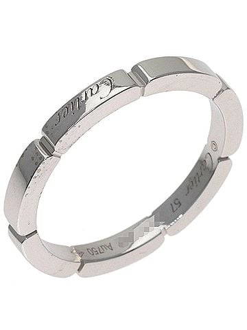 Cartier Cartier Lanieres #57 Ring, 18K White Gold, Women's (view 2)