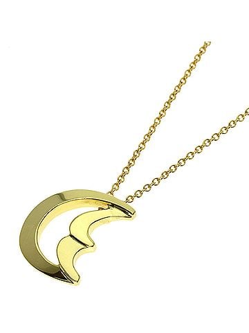 Tiffany & Co. Tiffany & Co. Crescent Moon Necklace, 18K Yellow Gold, Women's. (view 1)