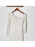 Mac Duggal 100% Polyester White Cocktail Dress Size 2 - photo 3