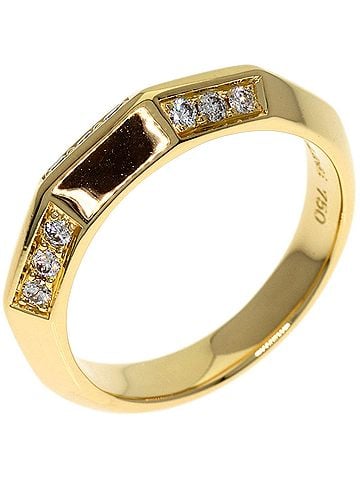 Céline Celine Diamond Ring, 18K Yellow Gold, Women's (view 2)