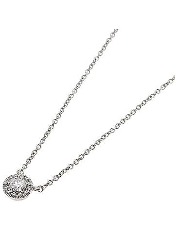 Tiffany & Co. Tiffany & Co. Soleste Diamond Necklace, Platinum PT950, Women's. (view 1)