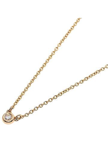 Tiffany & Co. Tiffany & Co. By the Yard Diamond Necklace, 18K Pink Gold, Women's. (view 1)