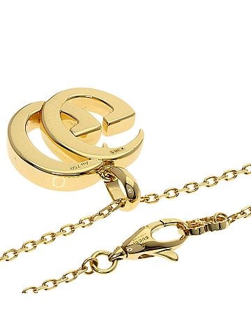 Gucci Gucci GG Running Long Necklace, 18K Yellow Gold, Women's (view 2)