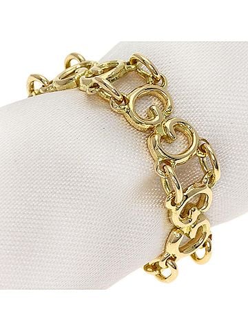 Gucci Gucci Interlocking G Ring, 18K Yellow Gold, Women's (view 1)