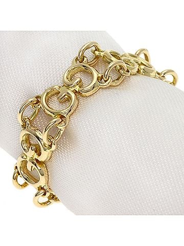 Gucci Gucci Interlocking G Ring, 18K Yellow Gold, Women's (view 2)