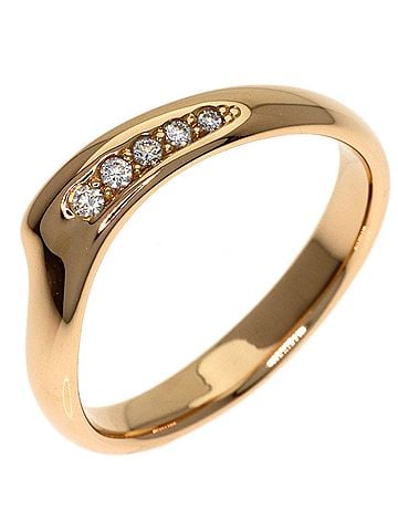 Tiffany & Co. Tiffany & Co. Open Heart Band Diamond Ring, 18K Pink Gold, Women's. (view 2)
