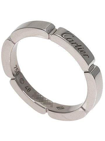 Cartier Cartier Maillon Panthère #48 Ring, 18K White Gold, Women's (CARTIER) (view 1)