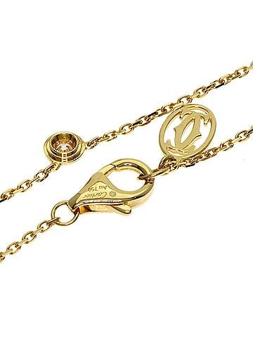 Cartier Cartier Damour Mini Diamond Necklace, 18K Yellow Gold, Women's (CARTIER) (view 2)