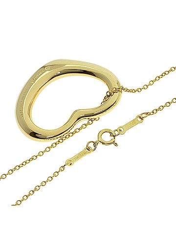 Tiffany & Co. Tiffany & Co. Open Heart Necklace, 18K Yellow Gold, Women's. (view 2)