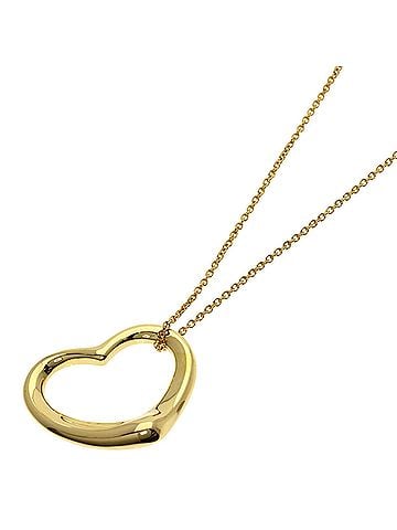 Tiffany & Co. Tiffany & Co. Open Heart Necklace, 18K Yellow Gold, Women's. (view 1)