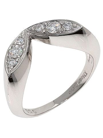 Christian Dior Christian Dior Dior Diamond Ring, Platinum PT950, Women's (view 2)