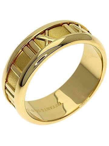 Tiffany & Co. Tiffany & Co. Atlas Ring, 18K Yellow Gold, Women's. (view 2)