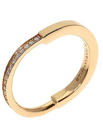 Tiffany & Co. Tiffany & Co. Rock Diamond Ring, 18K Pink Gold, Women's. (view 2)