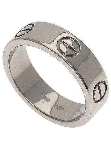 Cartier Cartier Love Ring #53, 18K White Gold, Women's (view 1)
