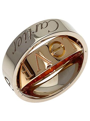 Cartier Cartier Secret Love #49 Ring, 18K White Gold/18KPG, Women's. (view 2)
