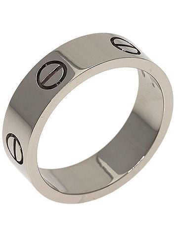 Cartier Cartier Love Ring #58, 18K White Gold, Women's (view 2)