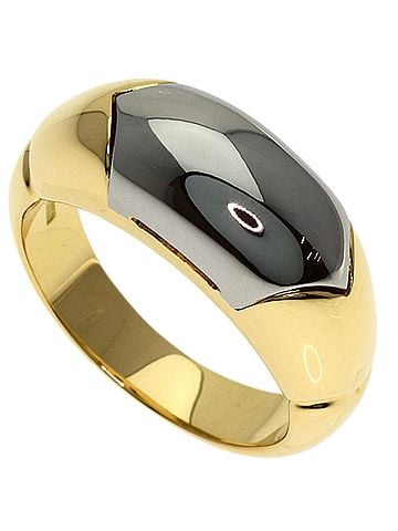 Bvlgari BVLGARI Certauura Ring, 18K Yellow Gold/18KWG, Women's (view 1)