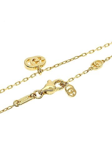 Gucci Gucci GG Running Necklace, 18K Yellow Gold, Women's (view 2)