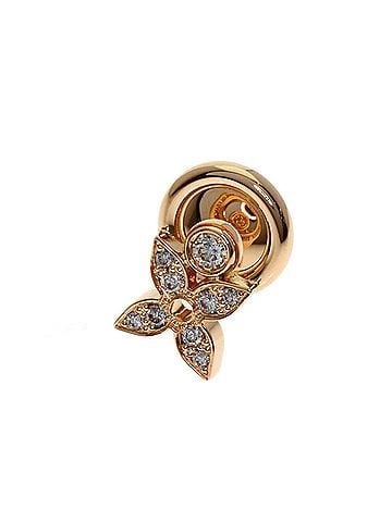 Louis Vuitton Louis Vuitton Idylle Blossom Diamond Single Earring, 18K Pink Gold, Women's. (view 1)