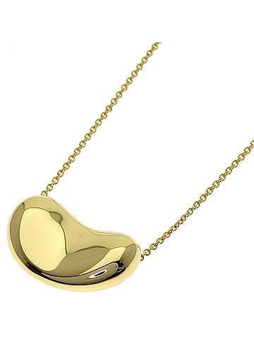 Tiffany & Co. Tiffany Bean Necklace, 18K Yellow Gold, Women's. (TIFFANY&Co.) (view 1)
