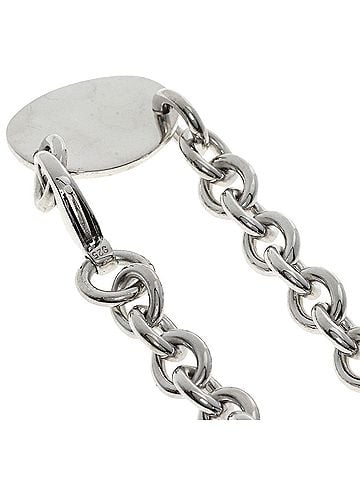 Tiffany & Co. Tiffany & Co. Return to Collection Oval Tag Necklace, Silver, Women's. (view 2)