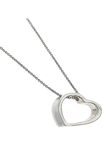 Tiffany & Co. Tiffany & Co. Geometric Heart Necklace, Silver, Women's (view 2)