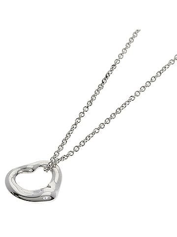 Tiffany & Co. Tiffany & Co. Open Heart Necklace, Silver, Women's (view 1)