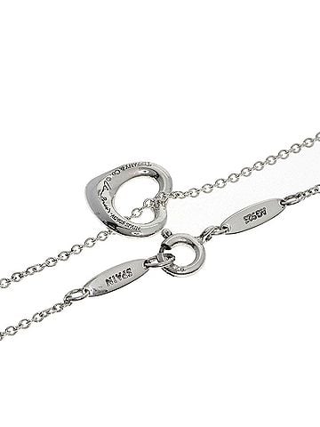 Tiffany & Co. Tiffany & Co. Open Heart Necklace, Silver, Women's (view 2)