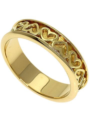 Tiffany & Co. Tiffany & Co. Cutout Heart Ring, 18K Yellow Gold, Women's. (view 1)
