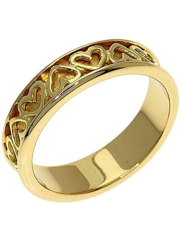 Tiffany & Co. Tiffany & Co. Cutout Heart Ring, 18K Yellow Gold, Women's. (view 2)