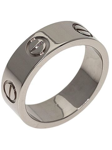 Cartier Cartier Love Ring #49, 18K White Gold, Women's (view 2)