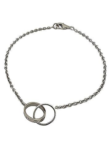 Cartier Cartier Baby Love Bracelet, 18K White Gold, Women's, CARTIER (view 1)