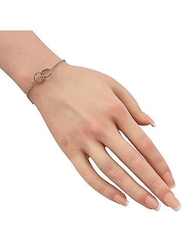 Cartier Cartier Baby Love Bracelet, 18K White Gold, Women's, CARTIER (view 2)
