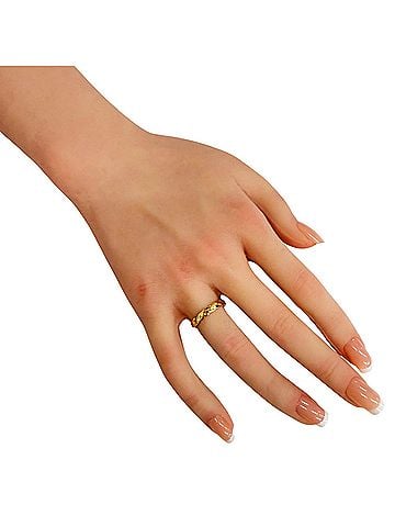 Chanel Chanel Coco Crush Ring, 18K Yellow Gold, Women's CHANEL (view 2)
