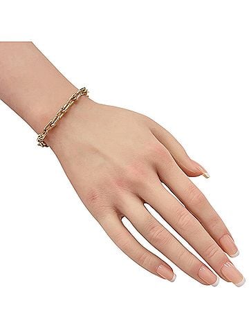 Tiffany & Co. Tiffany HardWear Small Link Bracelet, 18K Pink Gold, Men's and Women's, by TIFFANY&Co. (view 2)