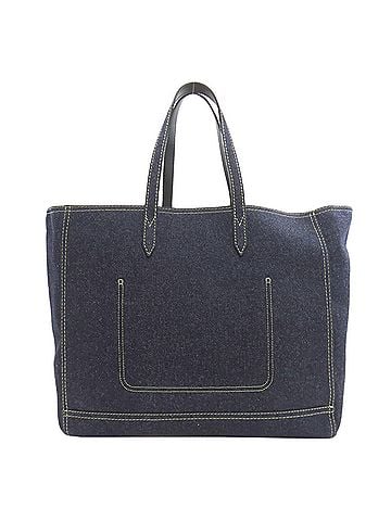 Jimmy Choo Jimmy Choo Logo Tote Bag, Denim, Women's (view 2)