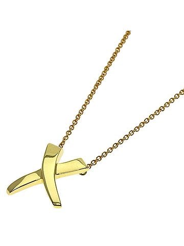 Tiffany & Co. Tiffany & Co. Kiss Paloma Picasso Necklace, 18K Yellow Gold, Women's. (view 1)