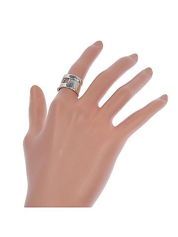 Gucci Gucci ring, made of sterling silver (925), approximately 9.8g, unisex. (view 2)