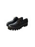 Obey Propaganda 100% Leather Blue Flats Size 8 1/2 - photo 1