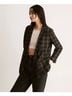 Madewell Plaid Black Tan Blazer Size XS - photo 6