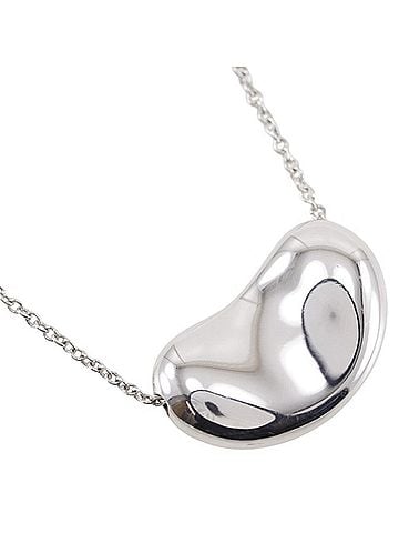 Tiffany & Co. Tiffany & Co. Bean Necklace, Sterling Silver 925, Approx. 7.7g, Women's. (view 1)