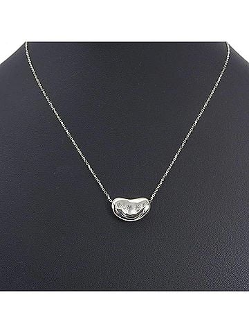 Tiffany & Co. Tiffany & Co. Bean Necklace, Sterling Silver 925, Approx. 7.7g, Women's. (view 2)