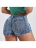 Shein Blue Denim Shorts Size XS - photo 3
