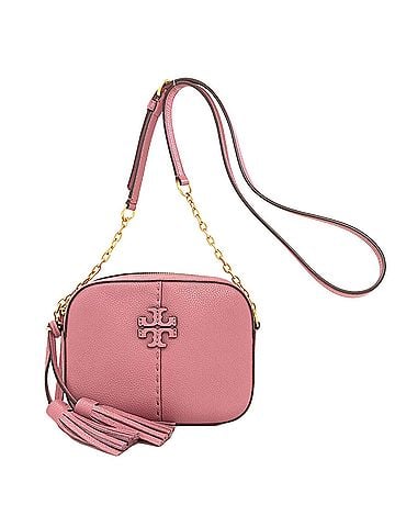 Tory Burch Tory Burch Logo Shoulder Bag, Leather, Women's (view 1)