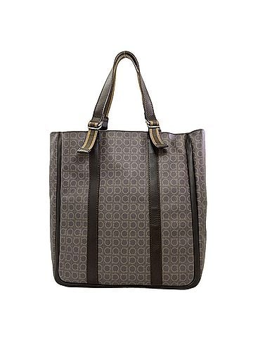Salvatore Ferragamo Salvatore Ferragamo Gancini hardware motif tote bag, PVC, women's. (view 1)