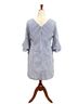 Nine West Stripes Blue White Casual Dress Size 14 - photo 2