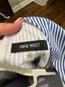 Nine West Stripes Blue White Casual Dress Size 14 - photo 4